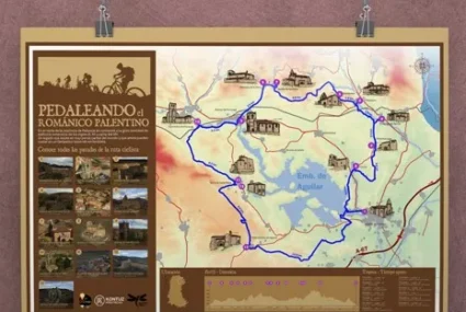 Postes, placas y paneles informativos 12 CicloTurismo & Patrimonio