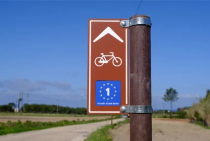 Señalización para rutas de bicicleta 6 Postes Y Placas Para Rutas De Bici (4)