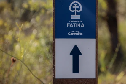Camino Fátima Flecha Recto