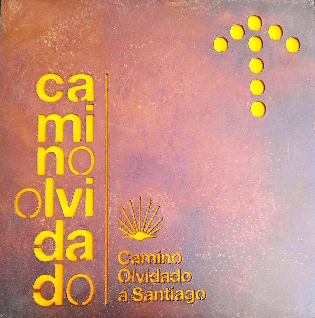 Placa Acero Camino Olvidado