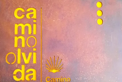 Placa Acero Camino Olvidado